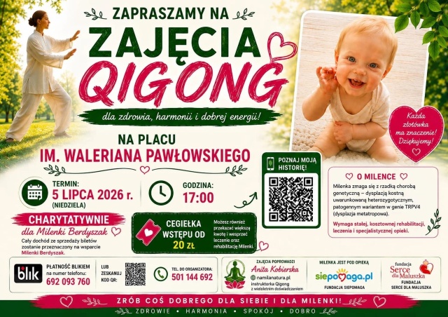 Charytatywne zajęcia Qigong 03.07.2026