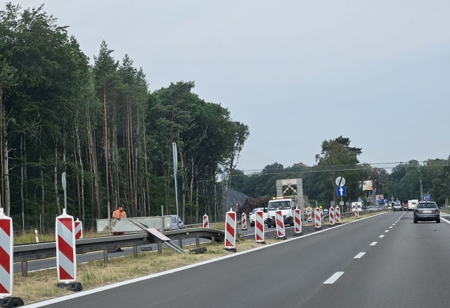Zmiany organizacji w ruchu na S10, fot. Sławomir Orlik, PR Szczecin 17.07.2026