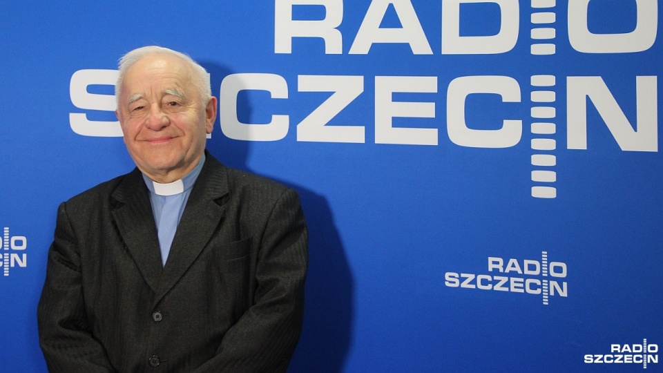 Ks. January Żelawski. Fot. Piotr Kołodziejski [Radio Szczecin]