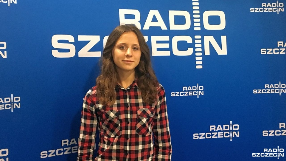 Malwina Sadowska, stypendystka Fundacji Dzieło Nowego Tysiąclecia. Fot. Piotr Kołodziejski [Radio Szczecin]