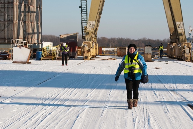 61 Plener Migawki - fot. Dorota Dobrowolska (13) [25.01.2014] 61. Plener Migawki - Stocznia Szczecińska