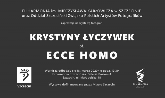 Plakat [22.03.2020] "Ecce Homo" Krystyny Łyczywek