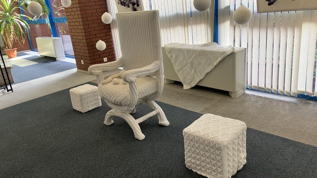 20 lat pracy Aleksandry Gisges-Daleckiej. Fot. Małgorzata Frymus 10. Festiwal Tkaniny