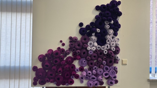 20 lat pracy Aleksandry Gisges-Daleckiej. Fot. Małgorzata Frymus 10. Festiwal Tkaniny