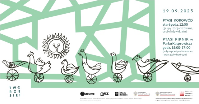 Korowód i PTASI PIKNIK. Materiały promocyjne organizatora Wokół Paula Robiena [POSŁUCHAJ]