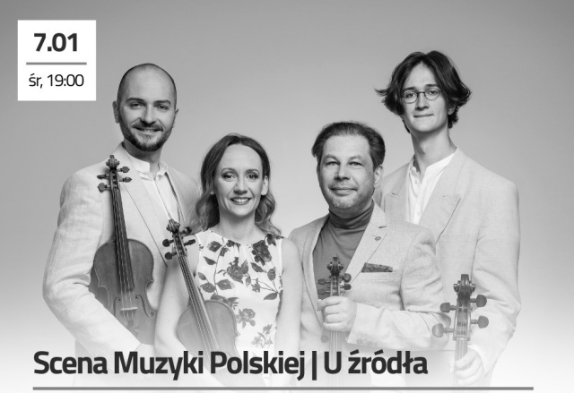 Karol Szymanowski Quartet. Fot. Materiały prasowe Filharmonii im. Mieczysława Karłowicza w Szczecinie Karol Szymanowski Quartet z premierowym programem w Filharmonii [POSŁUCHAJ, ZDJĘCIA]