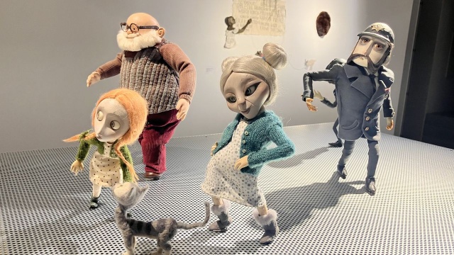 "Opowieści z magicznego ogrodu" Davida Súkupa, Leona Vidmara. Fot. Małgorzata Frymus "Animateria" w Galerii Zona Akademii Sztuki