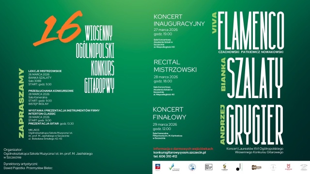 Materiały prasowe Szczecin Guitar Fest 2026 Rozpoczyna się Szczecin Guitar Fest 2026 [POSŁUCHAJ, ZDJĘCIA]