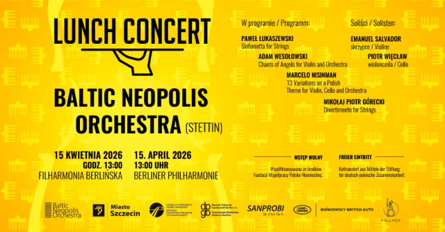 Fot. Materiały prasowe Baltic Neopolis Orchestra Baltic Neopolis Orchestra zagra w Filharmonii Berlińskiej [ROZMOWA, ZDJĘCIA]
