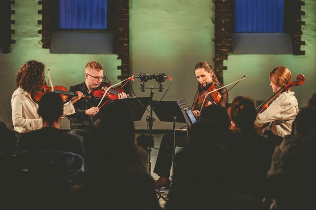 Neuma Quartet. Fot. Hubert Grygielewicz [Materiały prasowe Baltic Neopolis Orchestra] Sympozjum Kompozytorskie kolejnym sukcesem 8. Festiwalu Szczecin Classic [POSŁUCHAJ, ZDJĘCIA]