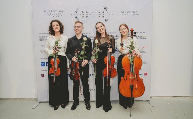 Neuma Quartet. Fot. Hubert Grygielewicz [Materiały prasowe Baltic Neopolis Orchestra] Sympozjum Kompozytorskie kolejnym sukcesem 8. Festiwalu Szczecin Classic [POSŁUCHAJ, ZDJĘCIA]