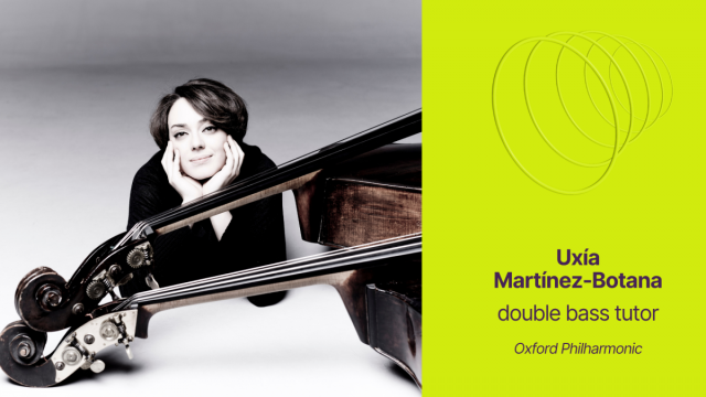 Uxía Martínez-Botana – tutor kontrabasów 14. International Lutosławski Youth Orchestra 2026. Fot. Materiały prasowe Filharmonii w Szczecinie Rekord pobity! 551. muzyków zgłosiło się do International Lutosławski Youth Orchestra 2026 [ROZMOWA, ZDJĘCIA]