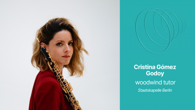 Cristina Gómez Godoy – tutor instrumentów dętych drewnianych 14. International Lutosławski Youth Orchestra 2026. Fot. Materiały prasowe Filharmonii w Szczecinie Rekord pobity! 551. muzyków zgłosiło się do International Lutosławski Youth Orchestra 2026 [ROZMOWA, ZDJĘCIA]