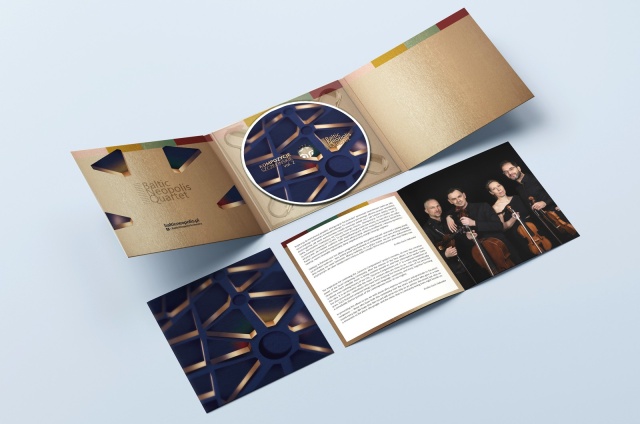 Płyta „Kompozycje szczecińskie” vol. 2 Baltic Neopolis Quartet. Projekt graficzny Iwony Karmowskiej. Fot. Materiały prasowe Baltic Neopolis Orchestra Premiera płyty „Kompozycje szczecińskie” vol. 2 Baltic Neopolis Quartet [ROZMOWA]