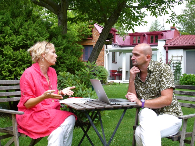 Małgorzata Braunek i Artur Cieślar, fot. [materiały wydawcy] Małgorzata Braunek i Artur Cieślar gośćmi "Trochę Kultury"