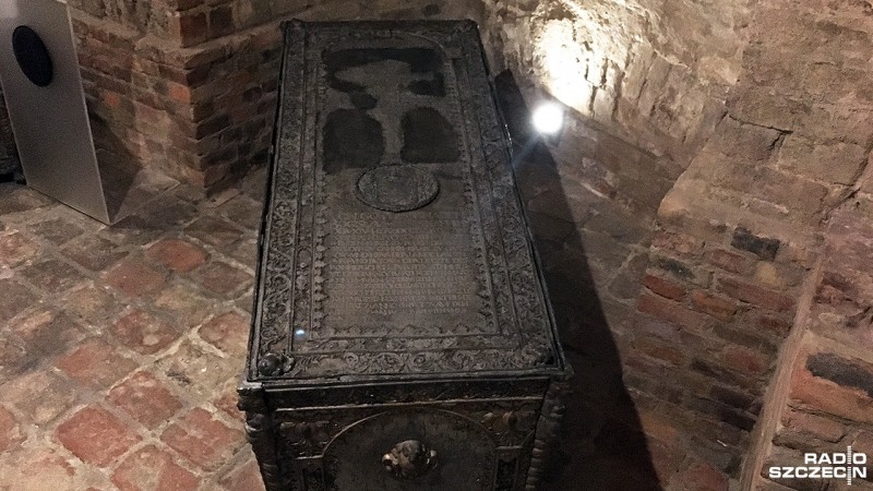 Sarkofag księcia Bogusława XIV, fot. Małgorzata Frymus [Radio Szczecin]