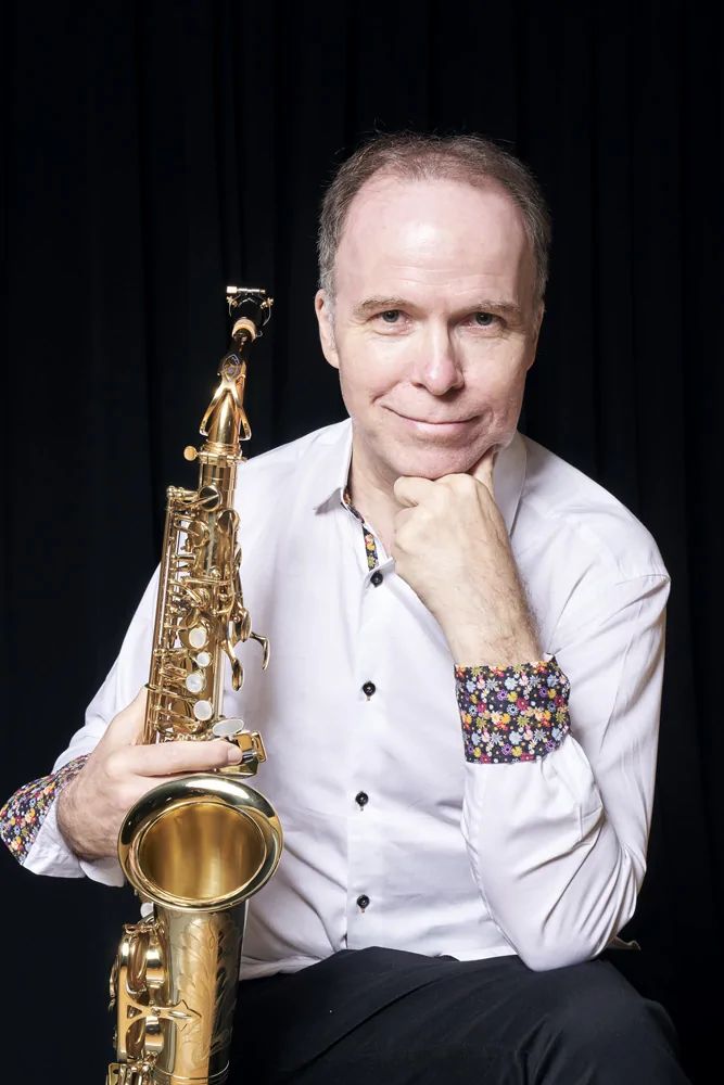 Philippe Geiss – saksofonista. Fot. [Materiały prasowe artysty]