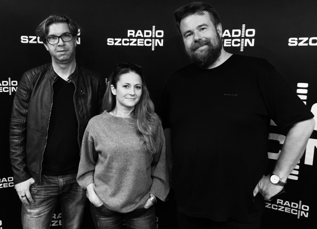Konrad Wojtyła, Agnieszka Wilczyńska i Maciej Kazuba, fot. Krzysztof Kowalski [Radio Szczecin] Agnieszka Wilczyńska i Maciej Kazuba. Startuje cykl "Tylko w niedzielę" [ROZMOWA]