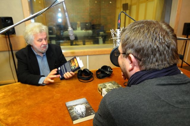 Jerzy Illg i Konrad Wojtyła, fot. [PRS] Jerzy Illg o przyjaźni z Miłoszem oraz o jego twórczości