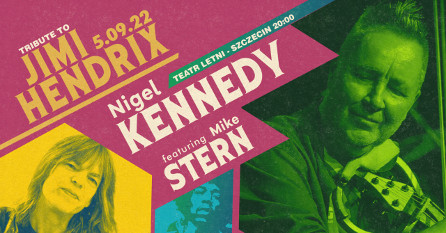 Fot. [Materiały prasowe] Nigel Kennedy i Mike Stern zagrają w Szczecinie | Tribute to Jimi Hendrix [POSŁUCHAJ, ZDJĘCIA]