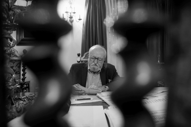 Krzysztof Penderecki – kompozytor. Fot. Bartek Barczyk Bartek Barczyk | „W szkole fotograficznej uczono mnie fotografować głową...” [ROZMOWA, ZDJĘCIA]