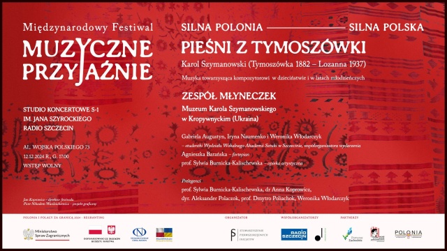 Materiały prasowe Stowarzyszenia Pierwszorzędnych Inicjatyw. Piotr Nikodem Wardziukiewicz – projekt graficzny Muzyczne przyjaźnie w Radiu Szczecin. Międzynarodowy Festiwal [POSŁUCHAJ, ZDJĘCIA]