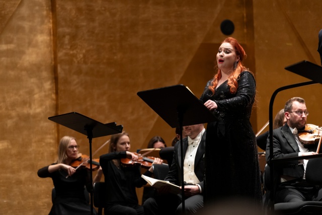 Ewa Tracz – sopranistka. Fot. Kamila Kozioł W Filharmonii zabrzmiało „Stworzenie świata” Haydna w 140. rocznicę Konzerthausu [ROZMOWA, ZDJĘCIA]