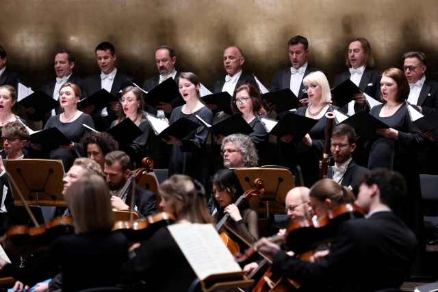 Fot. Cezary Aszkiełowicz [Filharmonia im. Mieczysława Karłowicza w Szczecinie] Przejmujące wykonanie Pasji według św. Jana w Złotej Sali Filharmonii (ROZMOWA z DYRYGENTAMI, ZDJĘCIA]