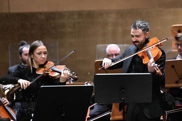 Monika Sawczuk i Grzegorz Sadowski zagrali w 267. rocznicę urodzin Mozarta  Filharmonia w Szczecinie [ROZMOWA, ZDJĘCIA]