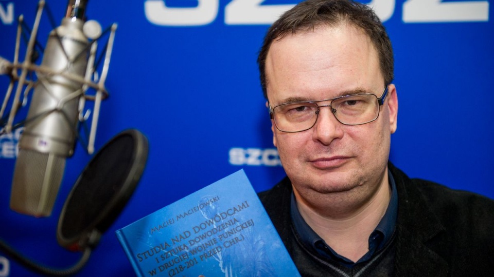 Maciej Maciejowski był gościem Konrada Wojtyły, fot. Dawid Siwek [Radio Szczecin]