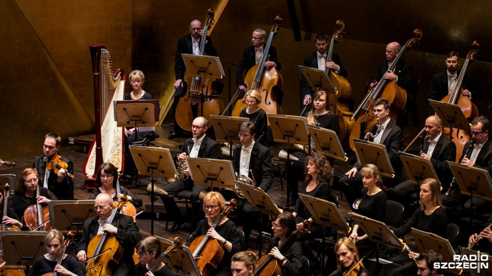 Orkiestra Filharmonii im. Mieczysława Karłowicza w Szczecinie, fot. Weronika Łyczywek [Radio Szczecin/Archiwum]