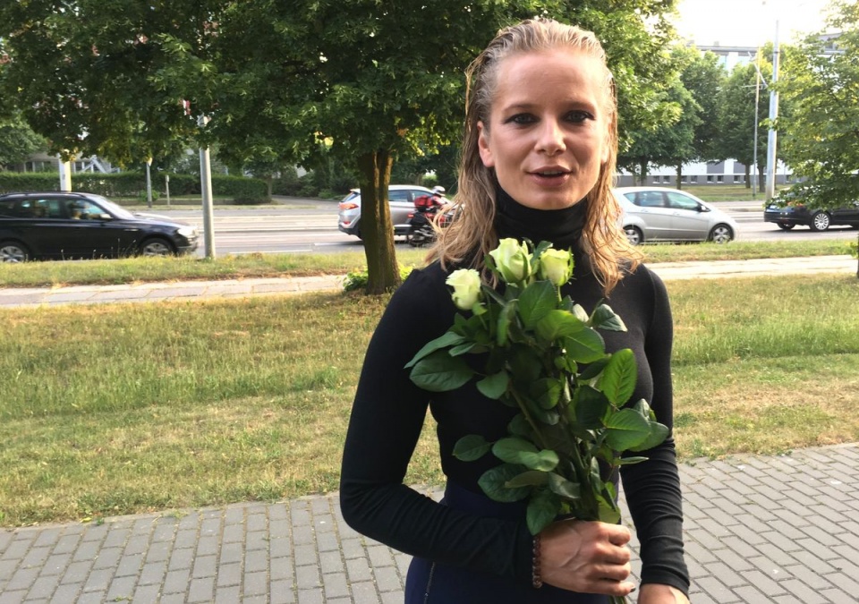 Magdalena Cielecka w Szczecinie, fot. Małgorzata Frymus [Radio Szczecin]