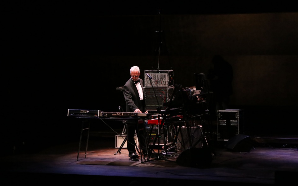 Marek Biliński podczas koncertu w Filharmonii w Szczecinie. Fot. [Maciej Cybulski]