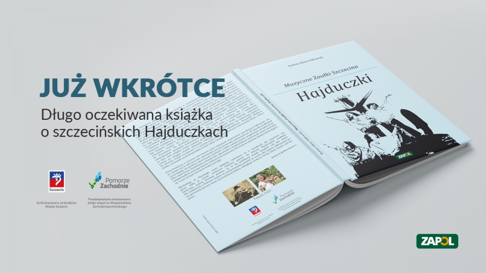 Okładka książki "Muzyczne Zaułki Szczecina. Hajduczki". Fot. materiały promocyjne wydawnictwa