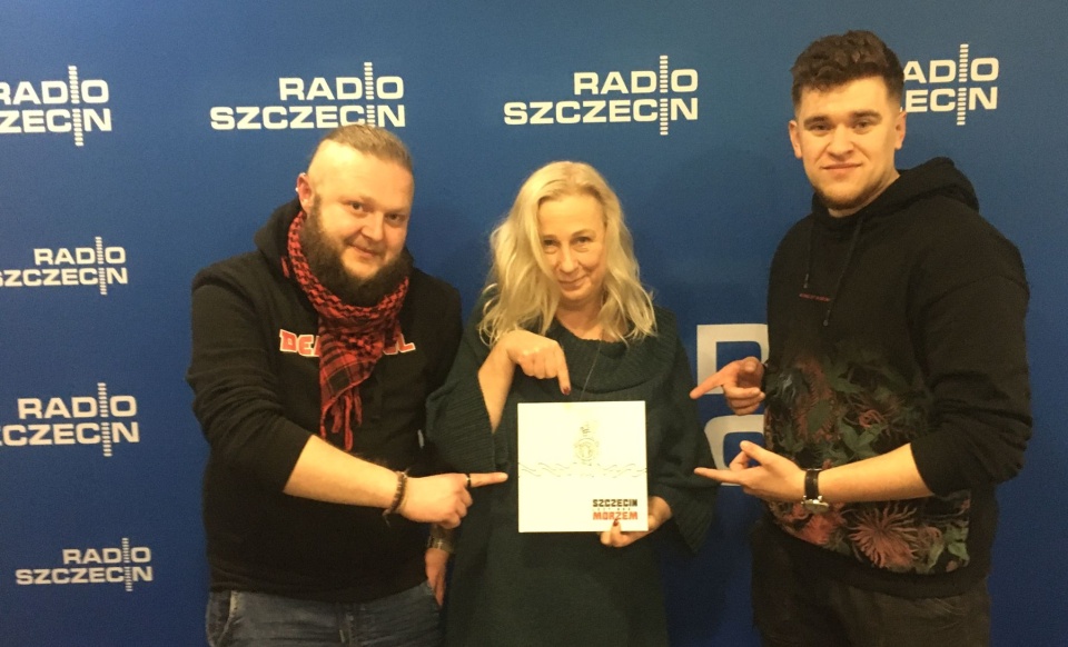 Od lewej: Krzysztof Lichtblau, Agata Rokicka oraz Tomasz Panek. Fot. Krzysztof Ślusarz [Radio Szczecin]