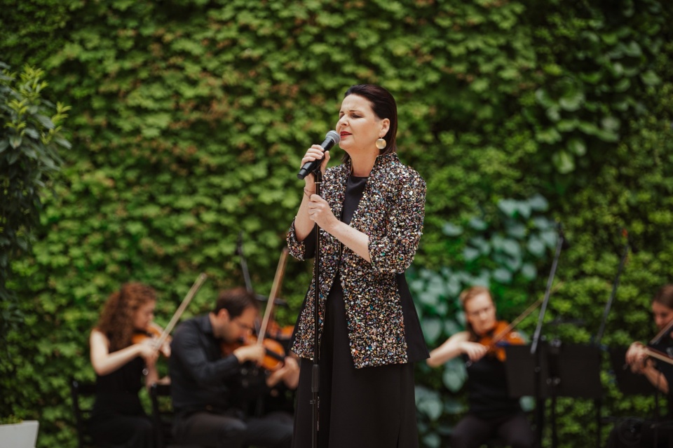 Olga Adamska i BNO. Fot. ze strony Baltic Neopolis Orchestra