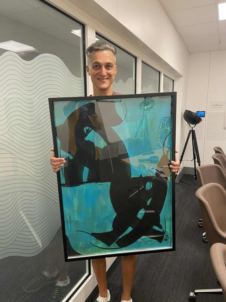 Wystawa szczecińskiego artysty, Konrada Turbaczewskiego. Fot. Katarzyna Wolnik-Sayna [Radio Szczecin]