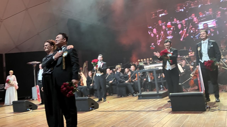 Davaasuren Dagvadorj tenor z Mongolii zwycięzcą 25 Wielkiego TurniejuTenorów. Fot. Małgorzata Frymu