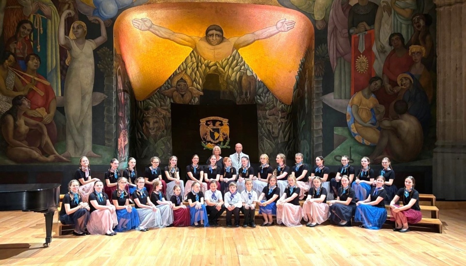 Chór Dziecięcy Don Diri Don ZUT w Szczecinie pod dyrekcją Dariusza Dyczewskiego. Fot. Materiały prasowe Chóru