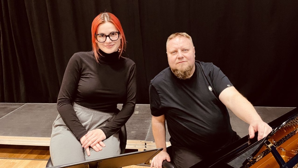 Sara Frymus i Krzysztof Baranowski. Fot. Małgorzata Frymus