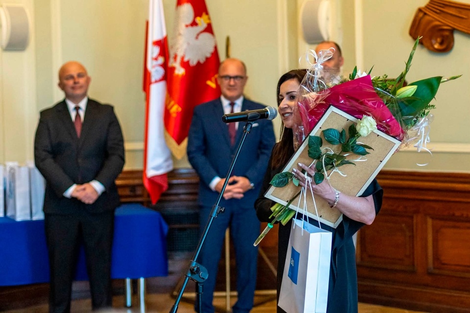 Prof. dr hab. Sylwia Fabiańczyk-Makuch. Fot. Tomasz Szustek, Michał Fuszpaniak