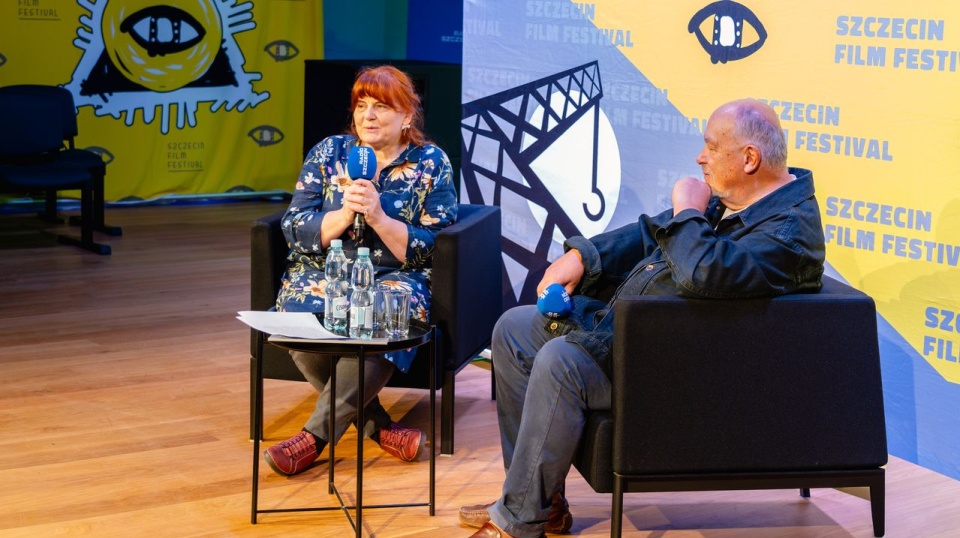 Lech Majewski na 21.Szczecin Film Festiwalu. Fot. Kacper Jóźwik