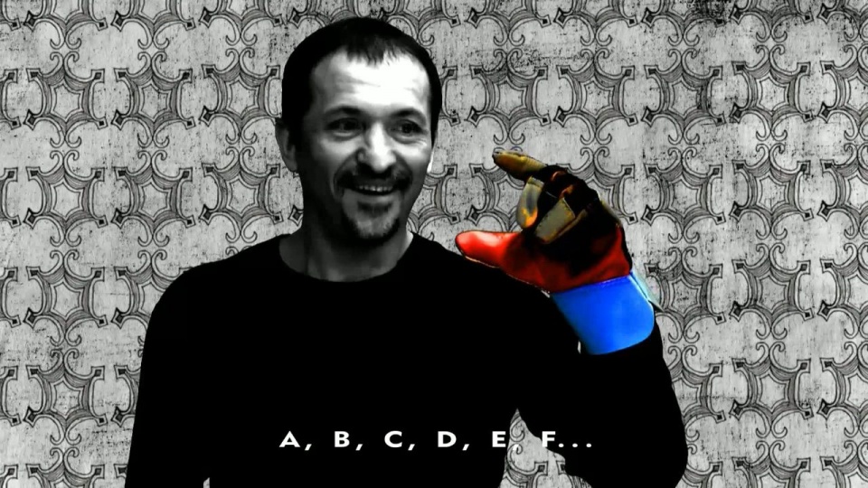 Kadr z filmu Magiczna rękawiczka T. Grabowskiego