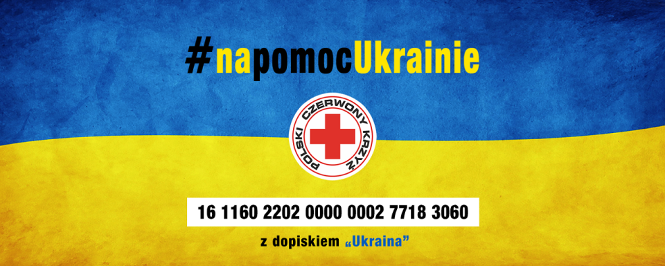 Zbiórka PCK na pomoc Ukrainie