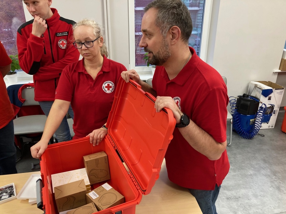 Otwarcie skrzyni katasroficznej PCK