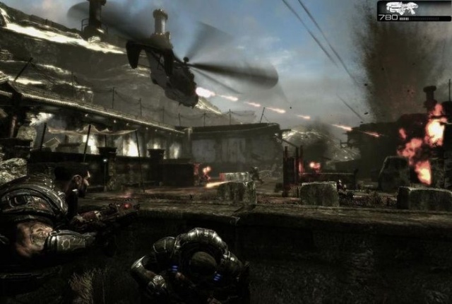 Gears of War, screen z gry (4) Kilka obrazków z gry