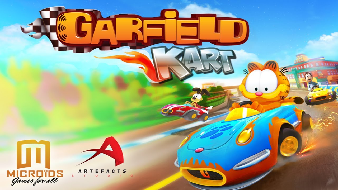 garfield kart furious racing ps4 gameplay