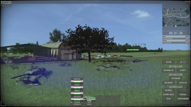 Wargame European Escalation, screen z gry (1) Kilka obrazków z gry