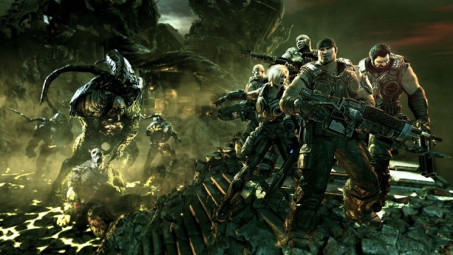 Gears of War 3, art z gry (3) Kilka obrazków z gry