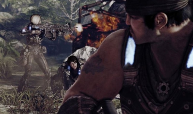 Gears of War 3, art z gry (13) Kilka obrazków z gry